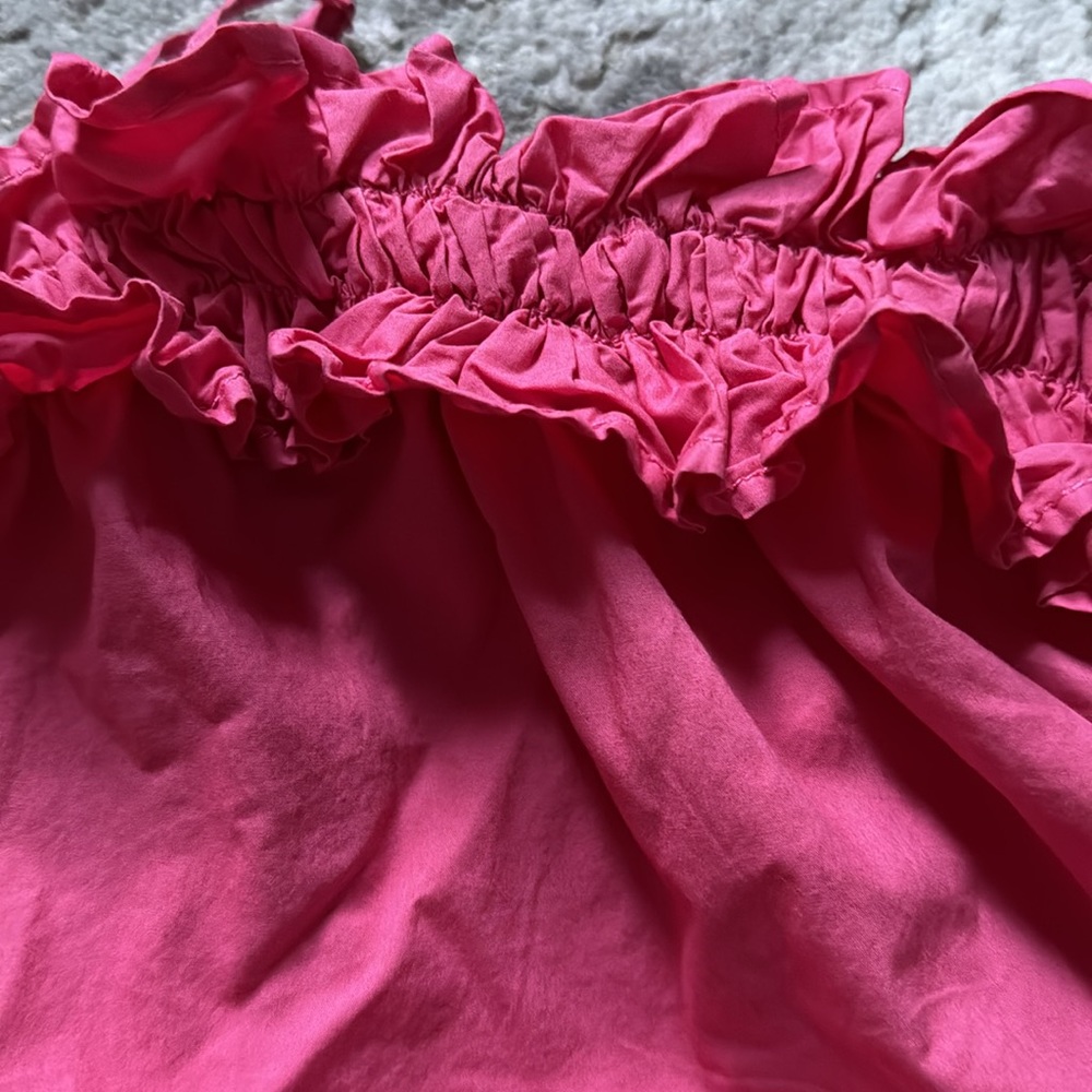 Pink Ruffle Dress Size 5/6 - Picture 3 of 5